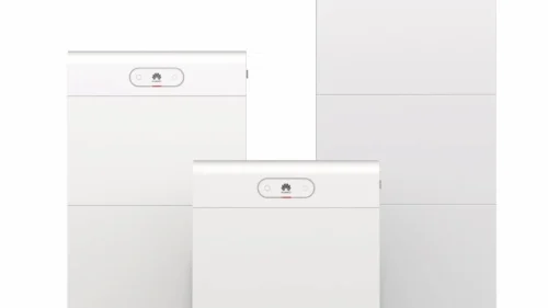 Bilden visar ett Huawei batteri